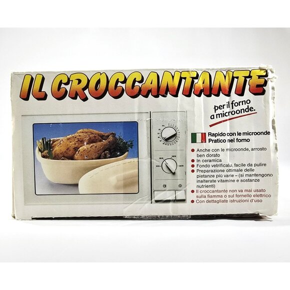 Vintage Scheurich Knuspertopf Glazed Micro Roaster Clay Baker Microwave or Oven - Picture 9 of 10